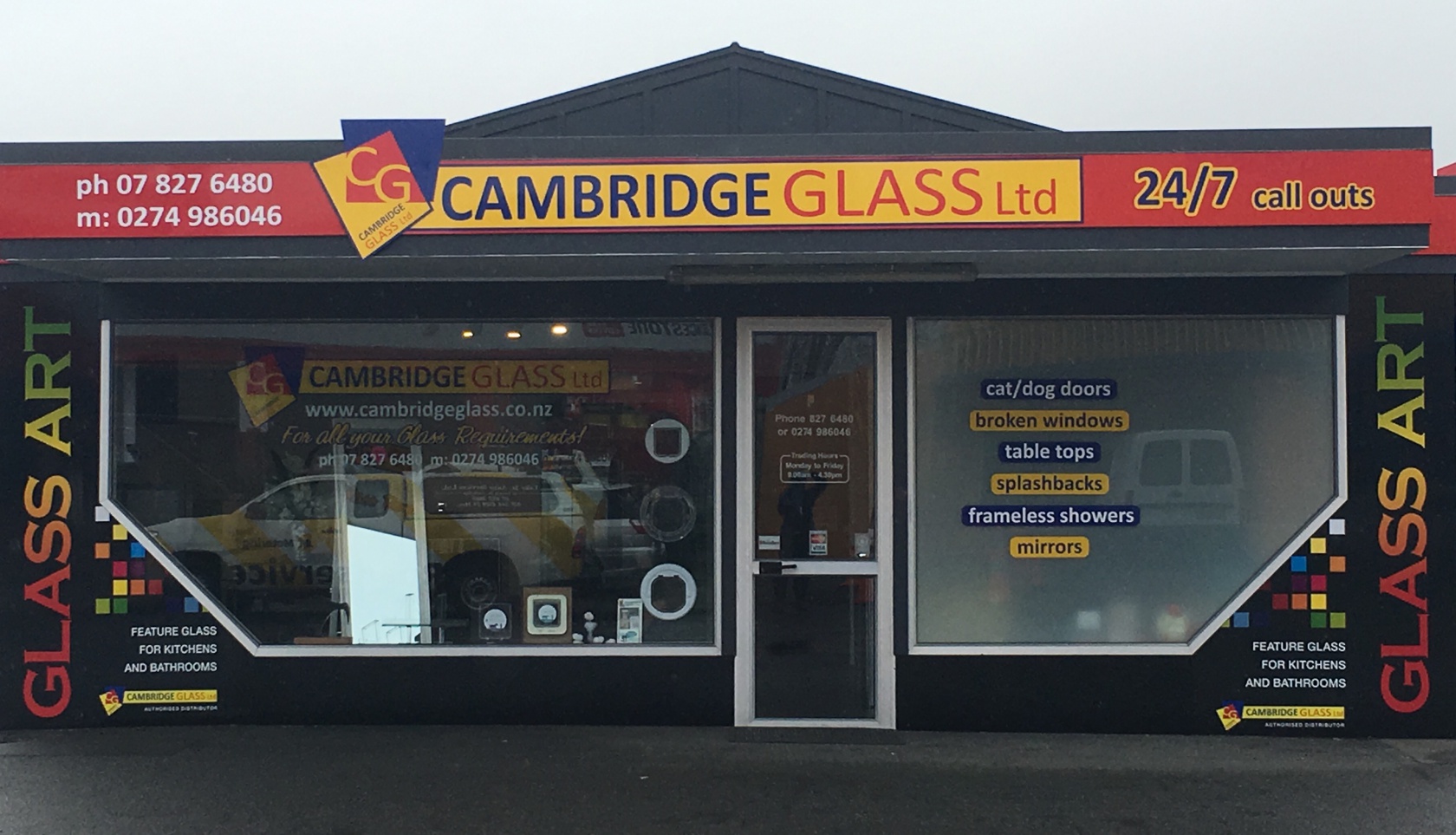 Cambridge Glass Shop Front - full size