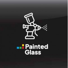 Painted Glass tile  256 x 256