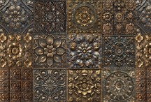 3D - Bronze Turkish Tiles C 2024-3
