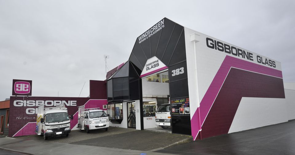 Gisborne Glass Building