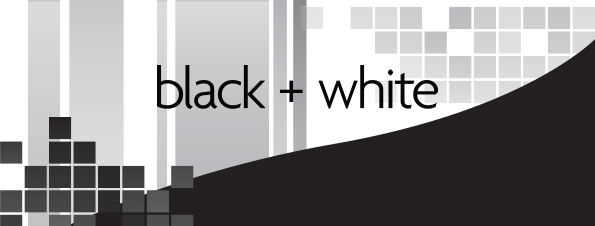 Our Products - Black and white range tile 595x226px