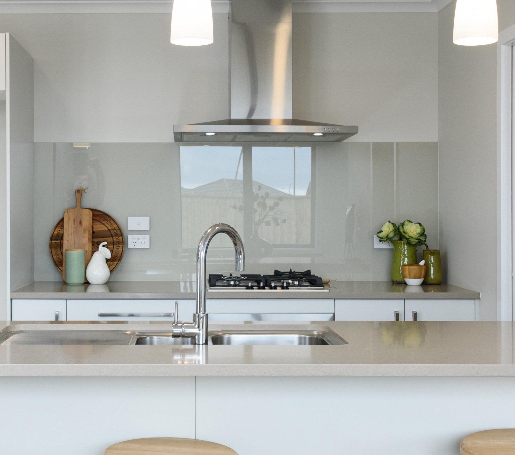 Premier Range Slate Wall Glass Splashback – 6mm Toughened Glass, Made In UK (Accessories Available)