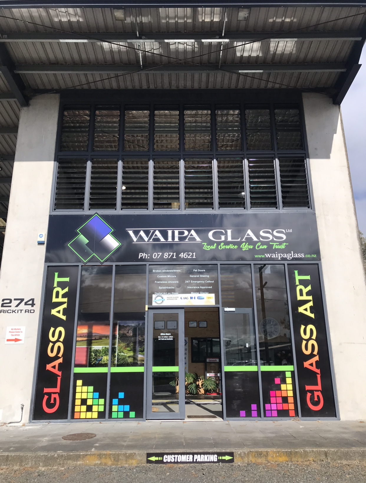Waipa Glass